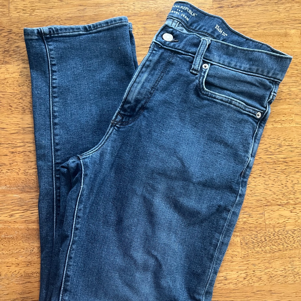 Banana Republic Travel Jean - Medium Blue Wash